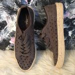 Universal Threads New! Soft faux suede star cutout espadrille sneakers Photo 4