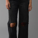 American Eagle AE super high-rise baggy wide leg jeans Photo 0