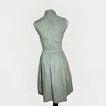 The Shirt Rochelle Behrens XS Mint Green Sleeveless Dress Pockets Fit & Flare Photo 3