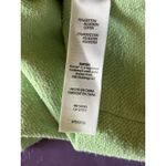 Kensie ‎ Performance Heathered Light Green Sweatshirt Raw Hem 1X Photo 4