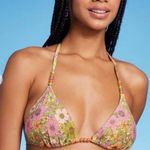 Wild Fable Beaded triangle bikini top Photo 0