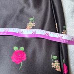 Anthony Richards Nightgown Womens 1X Black Red Floral MuuMuu House Gown Caftan Photo 12