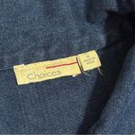 Vintage Choices Denim and Lace Button Down Jacket Size S Blue Photo 7