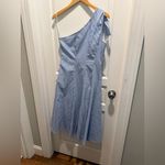 Vince Camuto  Blue A-Line Midi Dress Photo 2