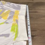 Sofibella‎ 13” Canvas Mid Rise Ruffle Floral Print Tennis Skirt Size XL White Photo 7