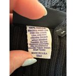 it's our time Y2K Black Crochet Crop Top MADE IN USA Size Medium Photo 6