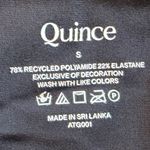 Quince NWT Italian Adjustable Side-Tie Bikini Bottom, Black Sz Small Photo 7