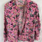 UA Scrubs Veterinary Dog Xray Long Sleeve Snap Up Scrub Top Size XS Photo 0