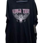 NWT Prince Peter world tour black graphic plus size tee 3X 100% cotton Photo 0