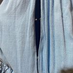 Free People Womens  Spring Love Drape Midi Blue Halter A-line Skirt Dress Photo 6