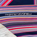 Nazareno Gabrielli Women's Colorful Geometric Print Square Scarf 100% Silk Photo 2