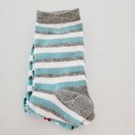 Capelli New York  Crew Socks Light Blue Glitter Gre Photo 3