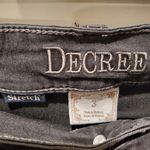 Decree 4/$30  Denim Legging Skinny Jean Black Gray Photo 3
