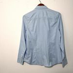 Vineyard Vines  women Oxford tailored long sleeve shirt light blue size 10 Photo 6