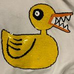 Disney XS Nightmare Before Christmas Undead Duck Sequin Flip Hoodie Photo 2