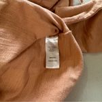 Doe & Rae Full Zip Hoodie Dusty Pink Women’s Size Medium Tiered Distressed Boho Photo 2