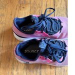 Adidas  Bounce Shoes Womens Size 7 Pink Blue Athletic Training Sneakers 38 EU Photo 2