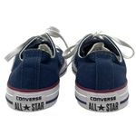 Converse Navy Blue Low Top Dual Tongue Sneakers Men’s 6/Women’s 8 Photo 4