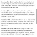 Harley Davidson WOMEN'S BALSA MOTO BOOTS - ROUND TOE Sz 7.5 ($169.99) Photo 12