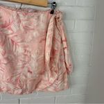 Show Me Your Mumu Iva Wrap Skirt in Pink Majestic Palm Size L Photo 9