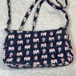 Vera Bradley Retired Pink Elephant Convertible Mini Crossbody Bag | Y2K Preppy Photo 4