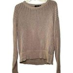 Theory Open Knit Oatmeal Melange Arshan Sweater Photo 0
