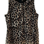 Alfani Women's 2X Leopard Print Sleeveless Tank Top Multicolor Casual Photo 0