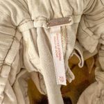 Free People Margate Beige Paperbag Waist Pleated Trouser Pants Photo 9