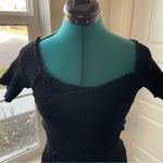 Poupette St. Barth Black Soledad Midi Dress Photo 4