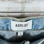 AGOLDE 90’s Pinch Waist High Rise Straight Leg Jeans in Flashback Wash Size 29 Photo 9