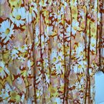 l*space NWT L* Yellow Floral Printed Cassidy Dress Photo 9