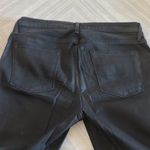 Helmut Lang  Women’s Black Coated Straight Leg/Skinny Jeans Photo 5