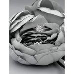 2 carat Moissanite Square Cut Ring with Moissanite Accents Size 7 Silver Photo 11