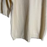 Tuckernuck Cream Long Sleeve Mock Neck Oversized Knit Sweater Dress Size Medium Photo 3