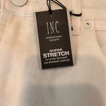 INC Women's Berlin Slim Straight White Jeans Size 36 Inseam 32 Casual Denim Photo 8