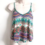 Lush Clothing Lush boho Aztec relaxed fit scoop neck tank top Photo 2