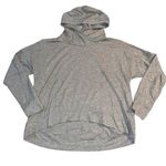 Puma Womens Hoodie Pullover Hooded Sweatshirt Crop Long Sleeves Sporty Gray XL Photo 0