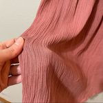 Roolee  Blush Pink Mock Neck Long Sleeve Sweater Dress With Pleated Skirt Women S Photo 4