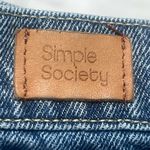 Simple Society Blue short Size 29 Photo 2