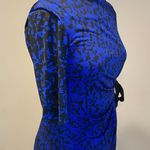Taylor Blue Black Abstract Sheath Dress Size 2 Photo 12