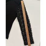 Exclusively Misook Sweater Size Small Black Lace Rhinestone Cocktail Whimsigoth Photo 12