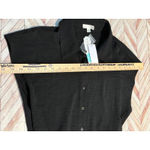 Nine Britton NWT  Black Cap Sleeve Collared Wide Leg Jumpsuit Large Stichfix Photo 7