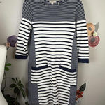 Barbour  Rief Dress in Navy Cloud - Size - 4 Photo 0