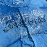 SeaWorld Blue Tie Dye Graphic T Shirt Women's Size Medium Photo 1