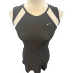 Nike  Tennis Dress Sleeveless Black White Athletic Sporty Activewear Photo 2