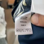 Loft Ann Taylor Flat Front Pockets Shorts Navy Yellow Floral Pockets Size 0 Photo 5