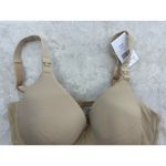 Motherhood  Women's Nursing Bra Solid Nude Underwire Size 36D Lightly Lined Photo 3
