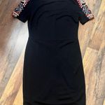 ZARA  Trafaluc MIDI Embroidered Dress 
Like New
Tight fit
V shape in the back Photo 1