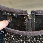 Talbots  Nub Woven Tweed Jacquard Long Sleeve Knee Length Dress, 8 Photo 3