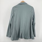Athleta  Eastbound Blazer Women's Size 16 Blue Gray Open Front Cardigan Jacket Photo 5